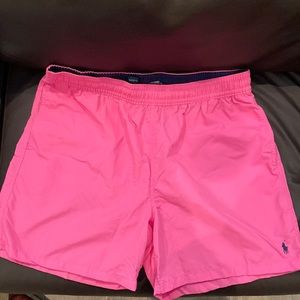 Polo swim shorts, color pink, size XXL, good condition
